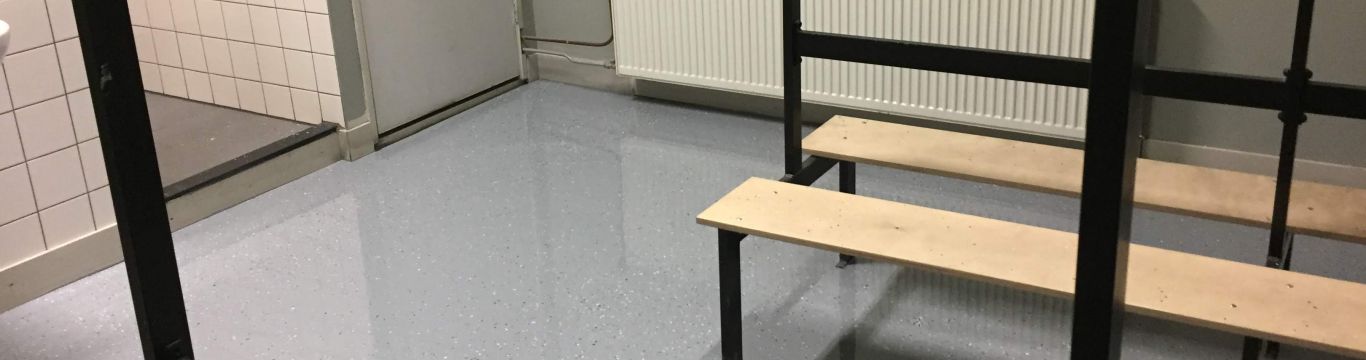 Horeca / recreatie vloer. Vloeistofdicht, naadloos en voldoen aan de gestelde normen. BNL Coatings